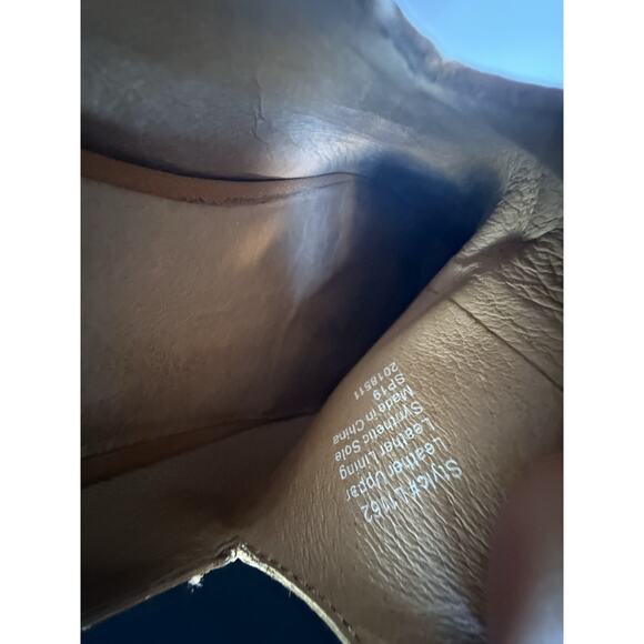 Madewell The Frances Loafer Women’s Size 8 Mule Camel Brown Leather Slip On - Picture 6 of 7